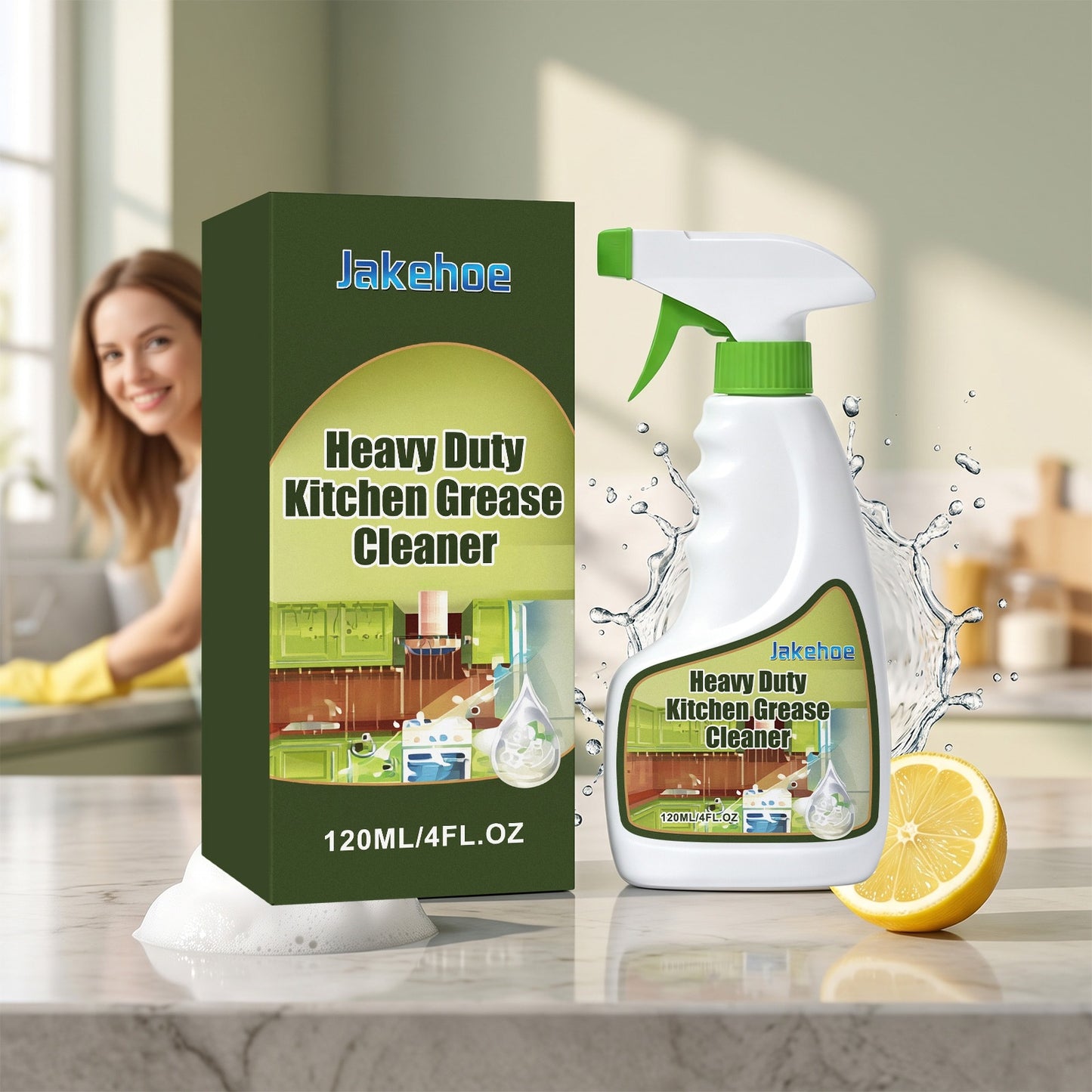 Kitchen Oil Cleaning Agent