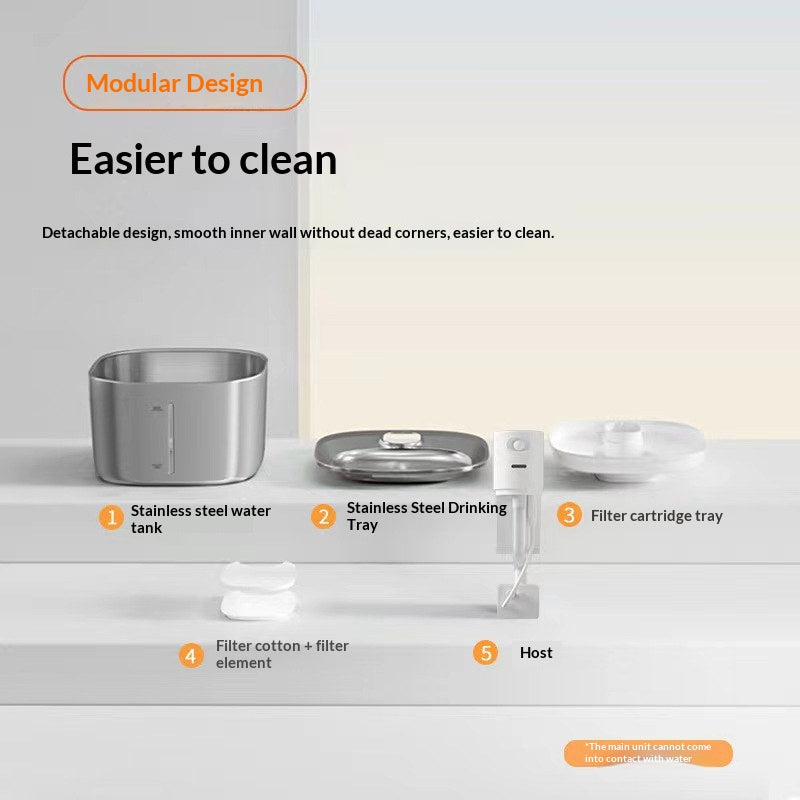 The Fountain Your Cat Actually Deserves — Wireless Smart Water Fountain