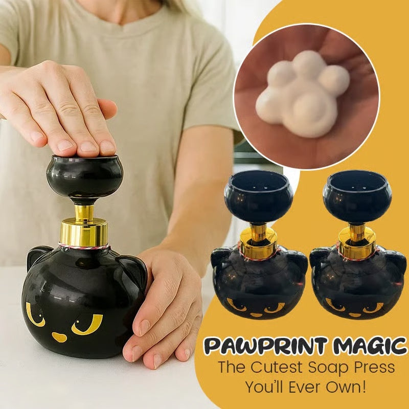 The Bathroom Detail a Cat Parent Actually Deserves — Foam Soap Dispenser