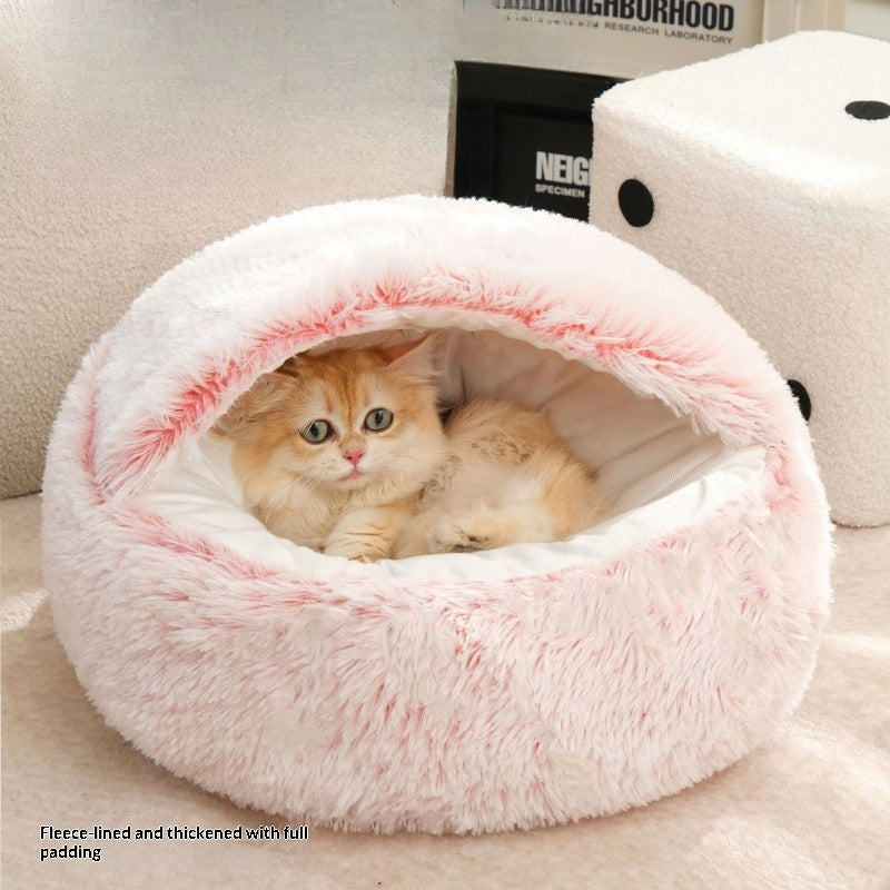 The Sanctuary They Deserve — Semi-Enclosed Cat Bed