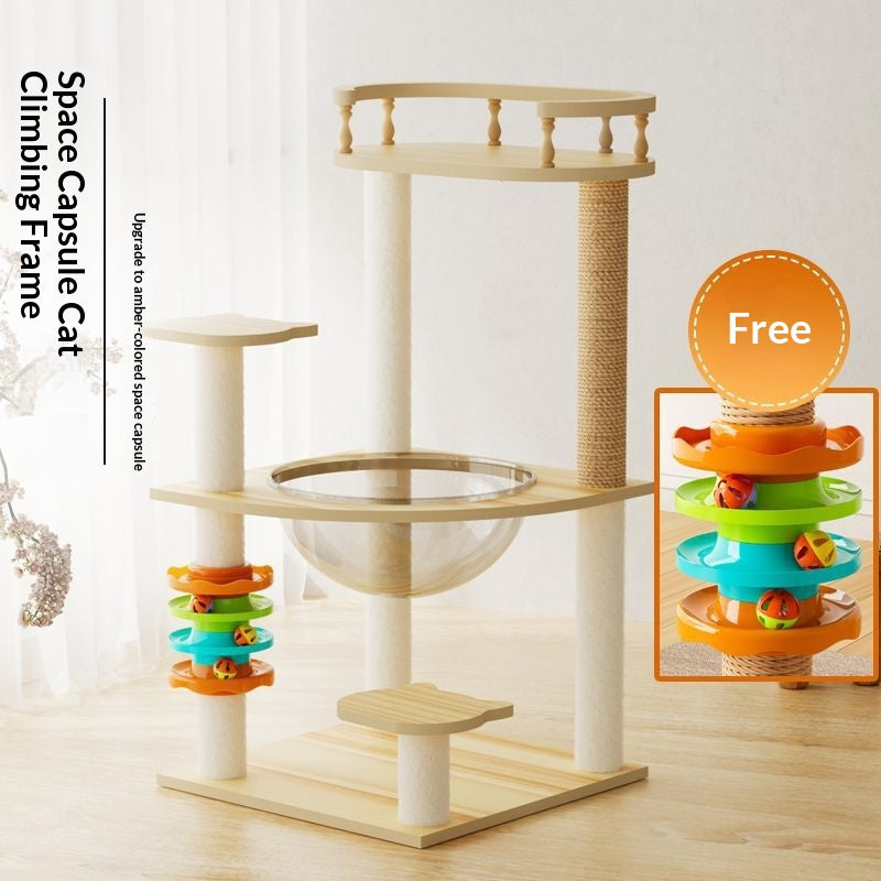 The Living Room Cat Tree They'll Actually Want to Live In
