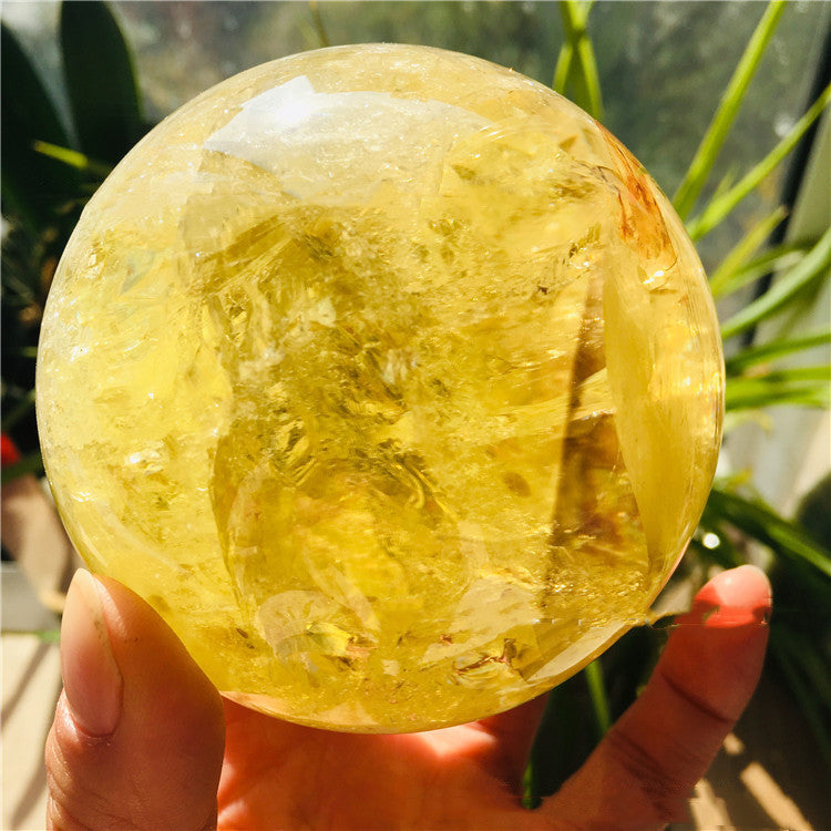 The Gift That Stops the Room — Citrine Crystal Sphere