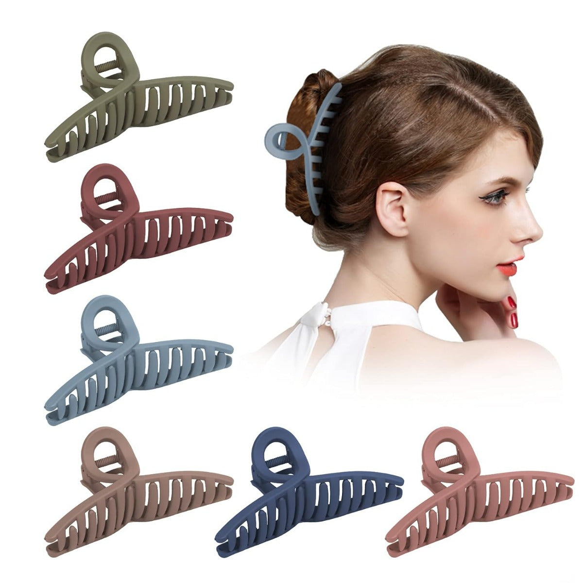 The Hair Clip Set That Gets Noticed — 6-Piece