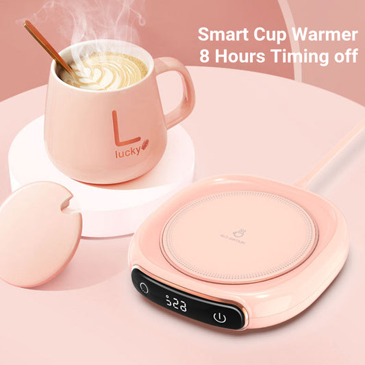 The Coffee That Stays Hot All Day — Smart Heating Coaster