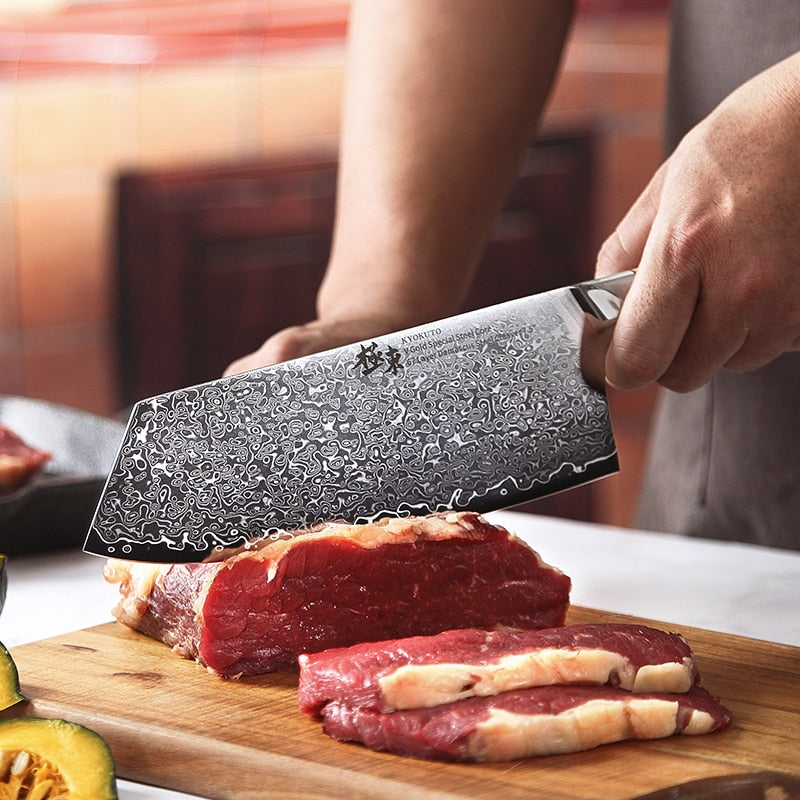 The Kitchen Upgrade You Didn't Know You Needed — Damascus Knife