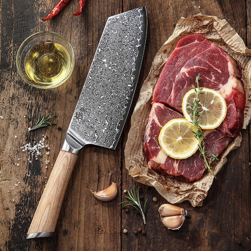 The Kitchen Upgrade You Didn't Know You Needed — Damascus Knife