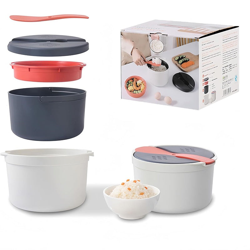 Dinner Without the Dishes — Microwave Rice & Pasta Cooker