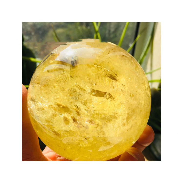 The Gift That Stops the Room — Citrine Crystal Sphere