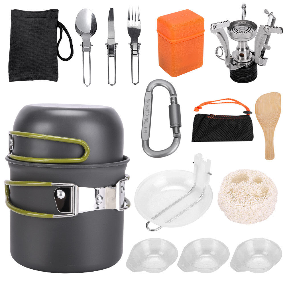 The Camp Kitchen That Goes Anywhere — Portable Cookware Set