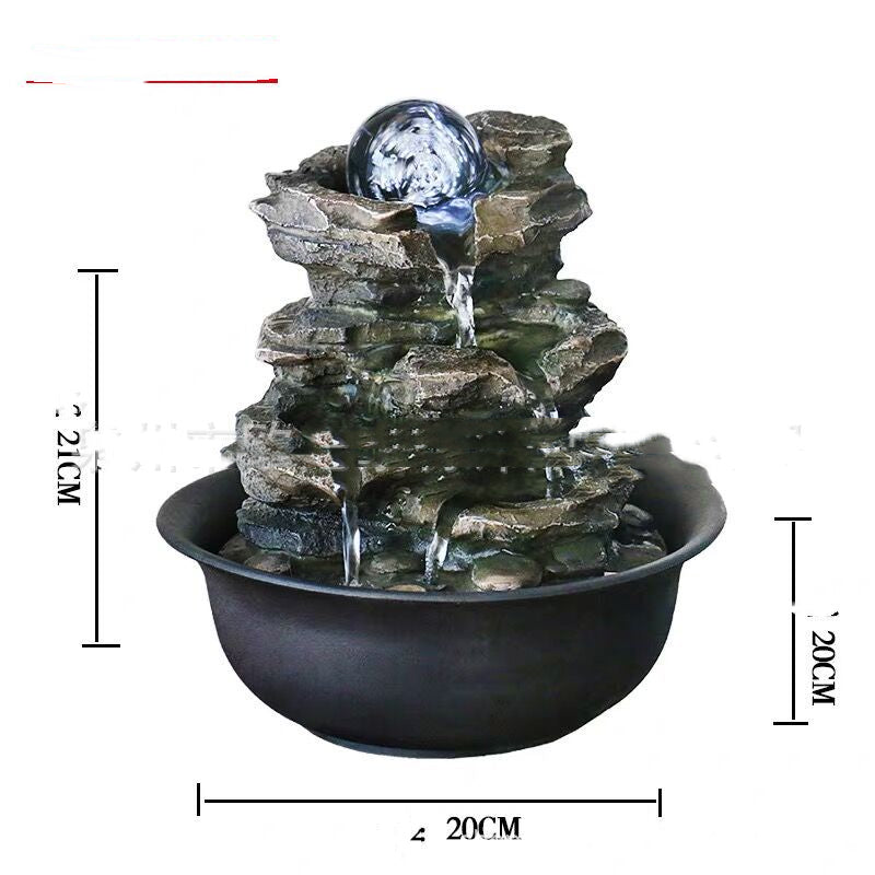 The Gift That Stops the Room — Flowing Water Landscape Fountain