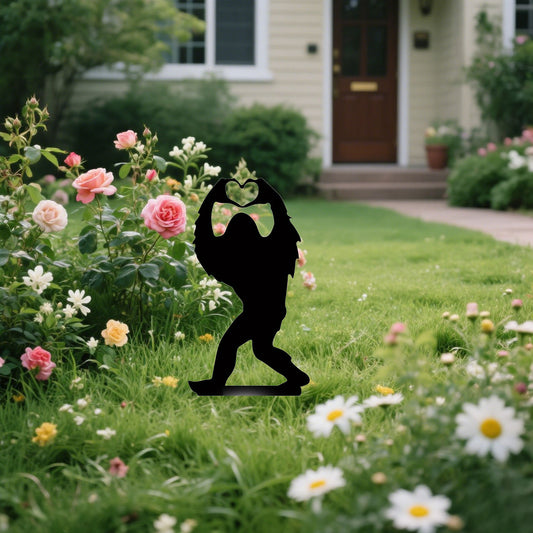 Viral Bigfoot Garden Statue - Funny Cartoon Sculpture For Lawn & Pati