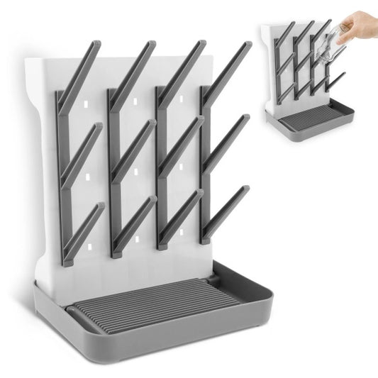 The Chaos-Ender for New Parents — Vertical Bottle Drying Rack
