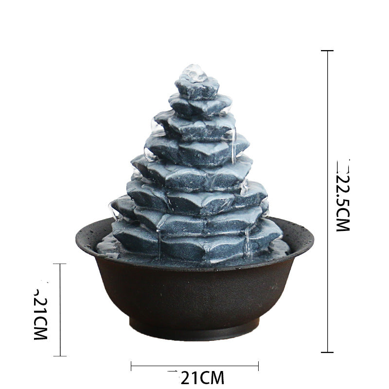 The Gift That Stops the Room — Flowing Water Landscape Fountain