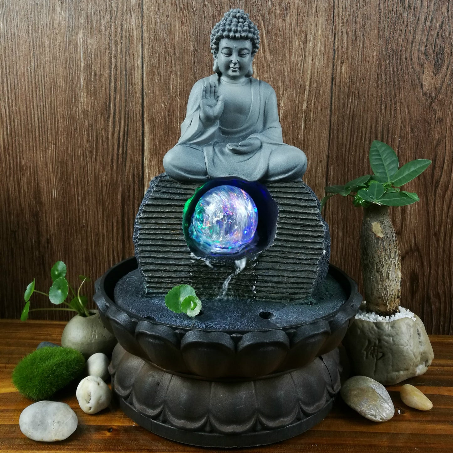 The Gift That Stops the Room — Buddha Flowing Water Sculpture