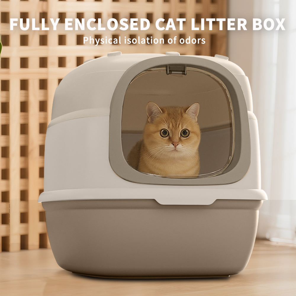 A Clean House. A Happy Cat. — Flip-Top Litter Pan