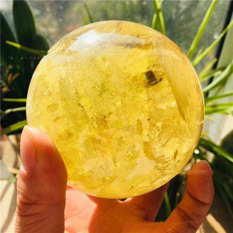 The Gift That Stops the Room — Citrine Crystal Sphere