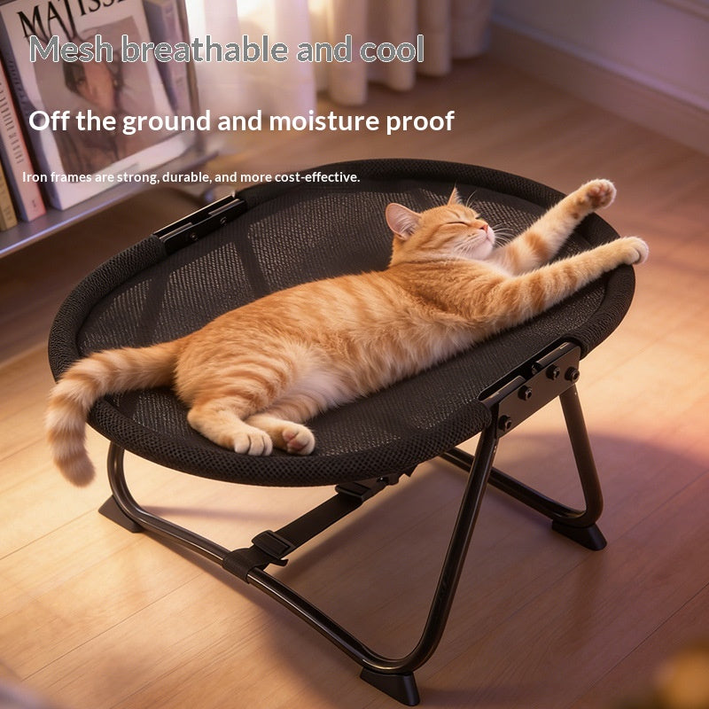 The Nap Upgrade They've Always Deserved — Elevated Cat Cot