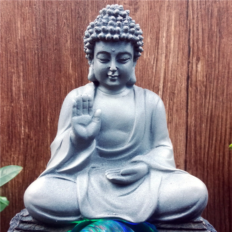The Gift That Stops the Room — Buddha Flowing Water Sculpture