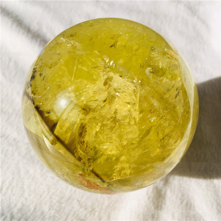 The Gift That Stops the Room — Citrine Crystal Sphere