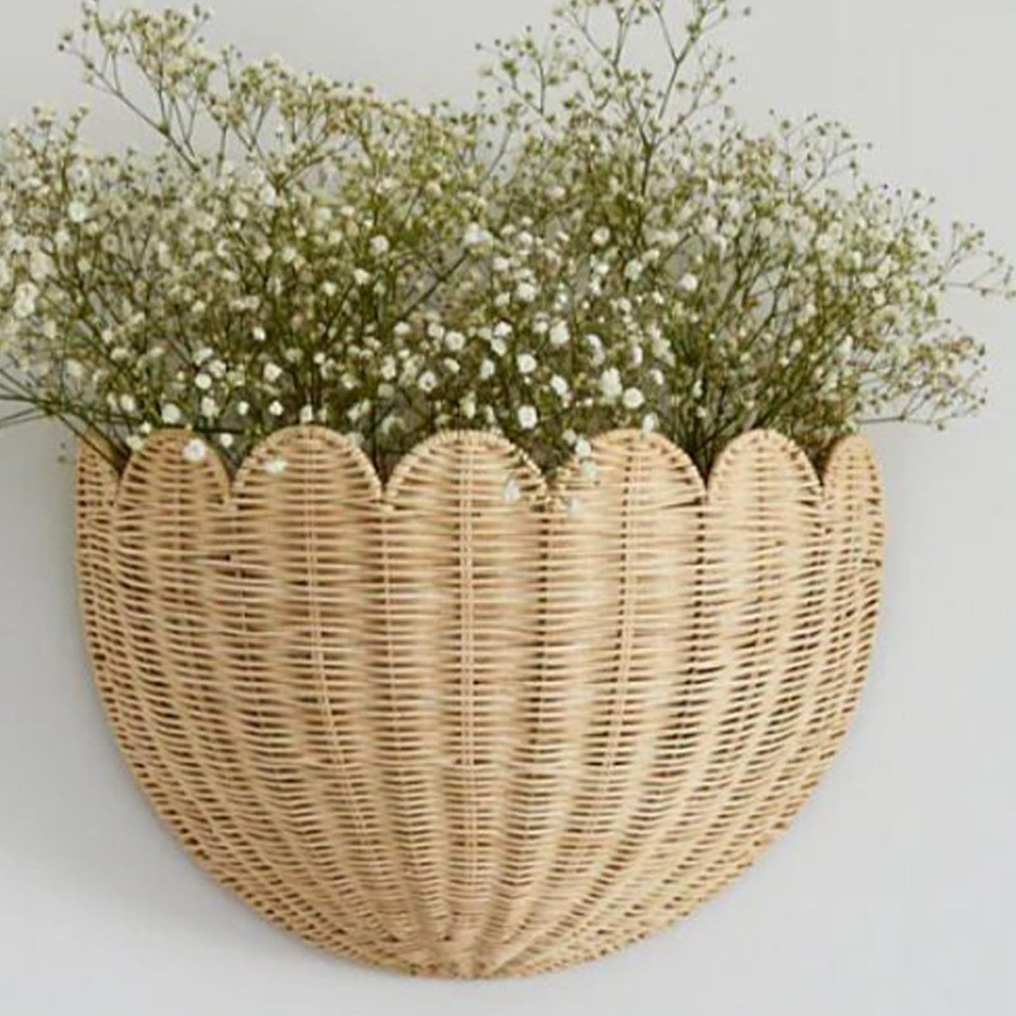 The Wall Decor That Looks Like a Find — Rattan Lace Basket